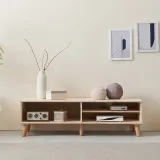가구산책 삼나무 선반 거실장 1200 HD105