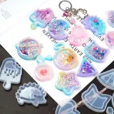 레진아트 레진공예 실리콘 몰드 DIY 공예 재료 세트