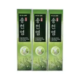 메디안 짜지않고 상쾌한 송천염 치약 120g 3입