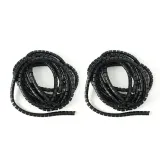 5m 스피드 전선정리 스네이크 커버 2p(16mm) (블랙)
