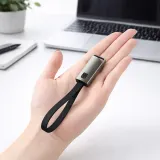 QC 30W A to C 고속충전 키링 케이블 휴대용 숏 충전