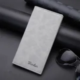 슬림 장지갑 남성 지갑 PU소재 얇은 장지갑