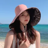 메이리 자외선차단 암막 버킷햇(핑크) 챙모자
