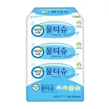 깨끗한나라 여행용 물티슈 30매 4입 1팩