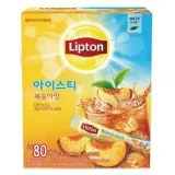 립톤 복숭아 아이스티 스틱 복숭아맛 아차 믹스 홍차 가루 14g