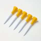 나이스샷 골프티 5개입 (롱롱티 84mm) 옐로우 골프핀