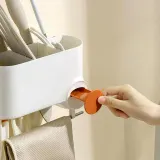 벽걸이 식기홀더 주방수납 수저칼가위 행주걸이