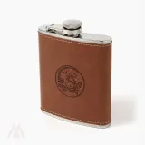 가죽 힙플라스크 200ml 수통 낚시 술병