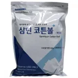 순면 코튼볼 160g 탈지솜 메이크업 미용 화장솜