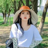 데이즈 양면 버킷햇(오렌지/베이지) 양면모자