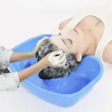 세발기 샴푸캡 샴푸대 머리감기 환자 이동식 아기