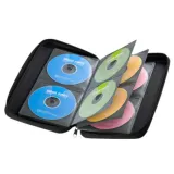 세미하드 CD DVD 파우치 투명 케이스 56매 실버