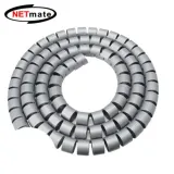 매직 케이블 1.5m (15mm 그레이) pc전선 케이블 정리