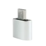 스마트폰 OTG 젠더 USB A to USB 3.1 C타입 변환 실버