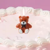 해피니스 리본곰 생일초 5개입 생일 케이크 캐릭터초