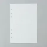 채움 6공 도트 A5 다이어리 속지 135매 리필내지