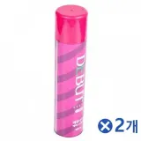헤어스타일링 스프레이 350ml 2개 헤어고정 머리스타일링 강력 하드스프레이