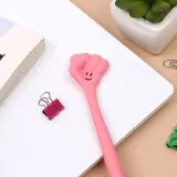 손가락 검정 볼펜 / 유성 학생볼펜