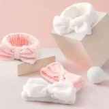헤어 손목 세안밴드 세트 그레이 헤어터번 세안손목밴드