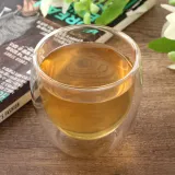 블리스 이중 유리컵(180ml) 홈카페 투명잔