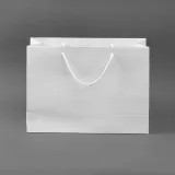 무지 가로형 쇼핑백(화이트)(30x25cm)/종이쇼핑백