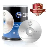 혜명몰 HP CD-R 52X 100P벌크 700MB / 80min - 통 (1개입) CDRW 포토샵CD 노트북CD 공CD UV코팅