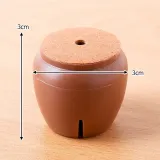 4p 원형 의자발커버 / 긁힘 소음방지 가구발커버