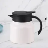 티웨어 이중진공 보온주전자(750ml) (화이트) 티포트