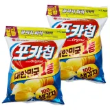 오리온 포카칩 오리지널 지퍼백 266g x 2개