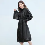 트렌드 남녀공용 바람막이 레인코트(L) (블랙) 우의