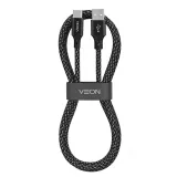 베온 usb데이터케이블 메탈 페브릭 케이블 USB-C핀 2M 3A (KSC-AC20)
