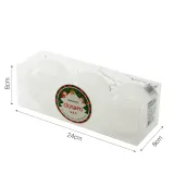 시스루 레이스 장식볼 3p(8cm) (실버망사)
