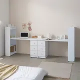 디포랙 2인용 책장형 책상 세트 3000