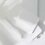 욕실 화이트 코스터 패드 중 다용도받침대 건조받침대 컵받침대