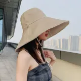 데일리 챙모자 양면 여성 베이지 아이보리 버킷햇 패션 벙거지모자