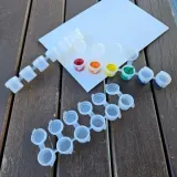 휴대용 미니 6칸 물감통 한칸 5ml