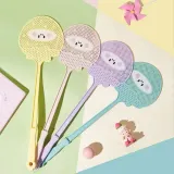 캐릭터 딸기 파리채 고급 파스텔 모기채 4COLOR