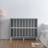 디포랙 칸막이 2단 책장 1200