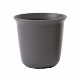 혀니추천 원형 플라스틱 화분 그레이 2호 미니다육이화분