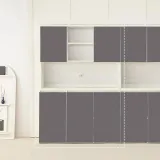 디포랙 도어형 수납장 상하부 세트 1200 W1089