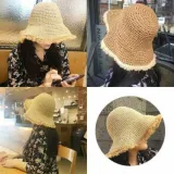 조절 홀더 헤어 자연 새틴 타이 페도라 중절모 파나마햇 여성