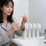 칫솔헤드 교체형 리필 칫솔모 부드러운 초미세모 구강 케어 위생 관리 4EA