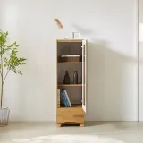 디포랙 아치형 서랍 유리 장식장 400 M2161