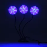 쑥쑥 광합성 LED 식물등(3헤드) 식물성장 화분조명