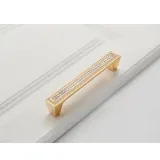 캐슬골드 보석 가구손잡이 2구 큐빅 화장대손잡이