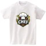 길단 반팔티 아시아핏 USA핏 축제 행사 스태프 CHEF AI 이미지 모든색상 전사이즈