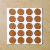 40p 원형 바닥보호패드 / 소음 긁힘방지 의자다리패드