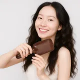 포레컴브 우드 패들 브러시 쿠션 엉킴방지 헤어빗
