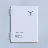 굿럭 B5 26공 루스리프 유선 노트 2p세트 줄공책 블루