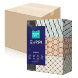 모나리자 미용티슈 각티슈 200매 3입 8팩